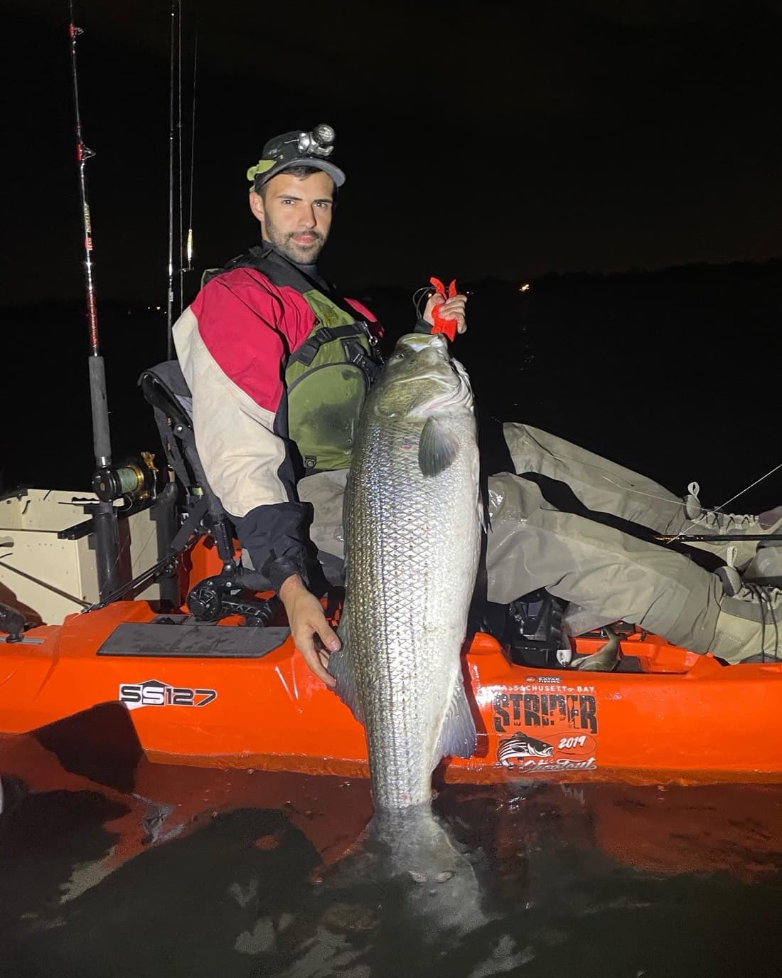 Striped Bass catch, 49 inches