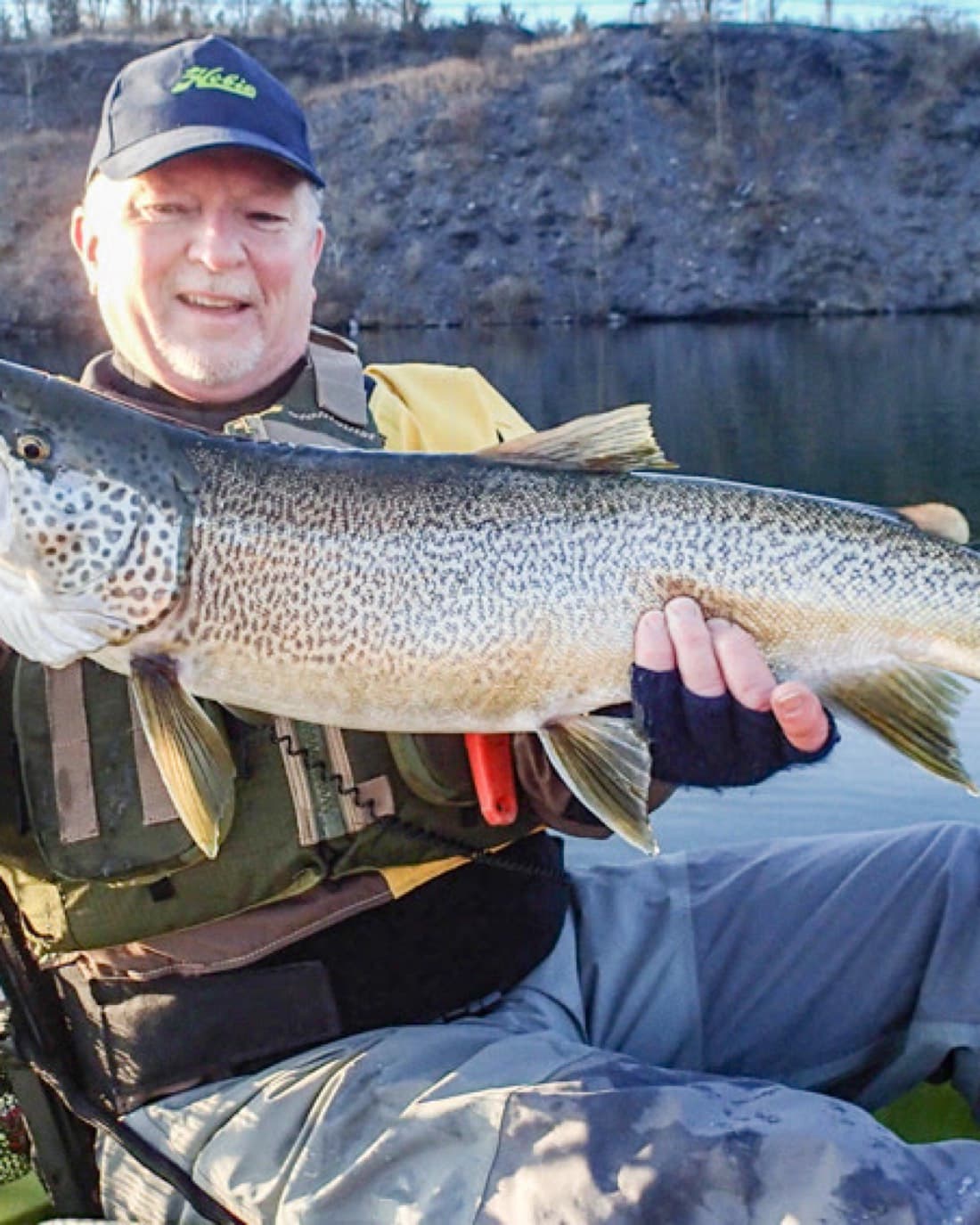Tiger Trout catch, 29 inches