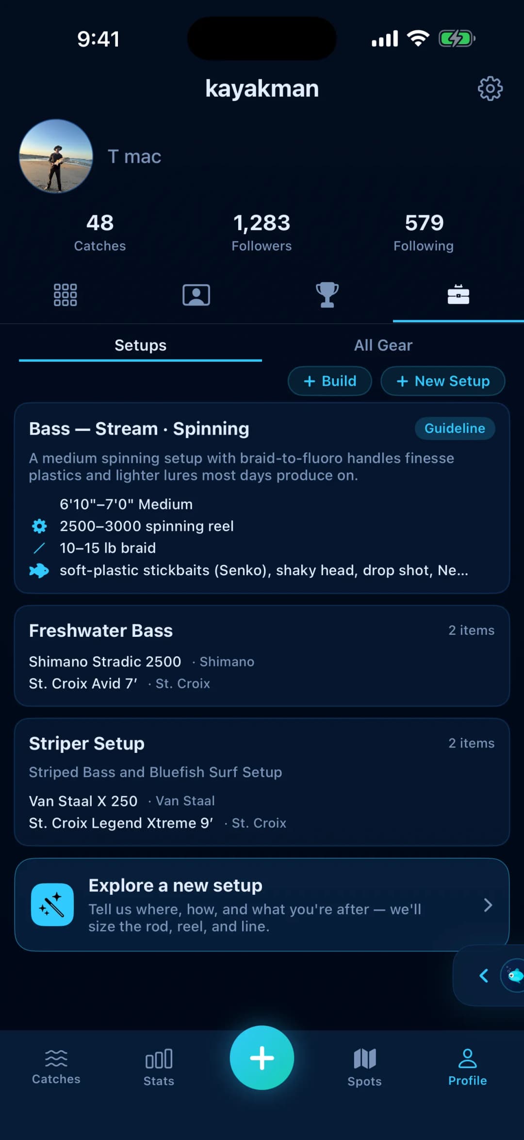 Intelligent Gear Engine, Your whole tacklebox, in one place