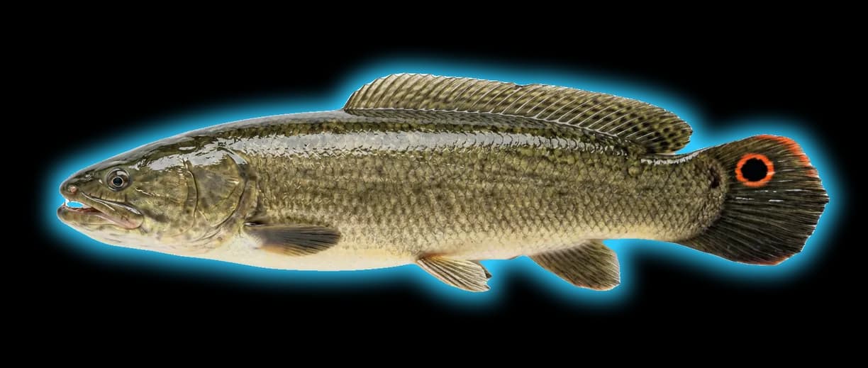 Bowfin (Amia calva) fish identification
