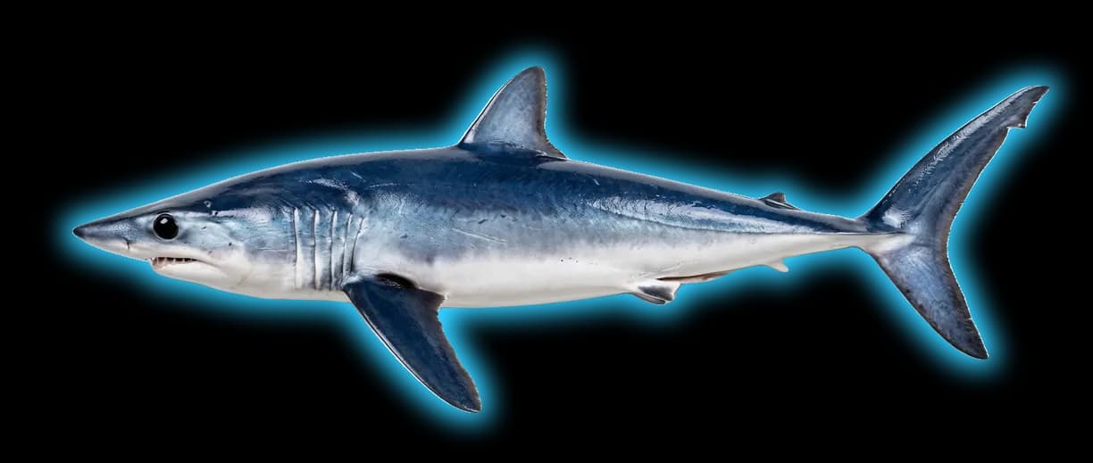 Longfin Mako (Isurus paucus)