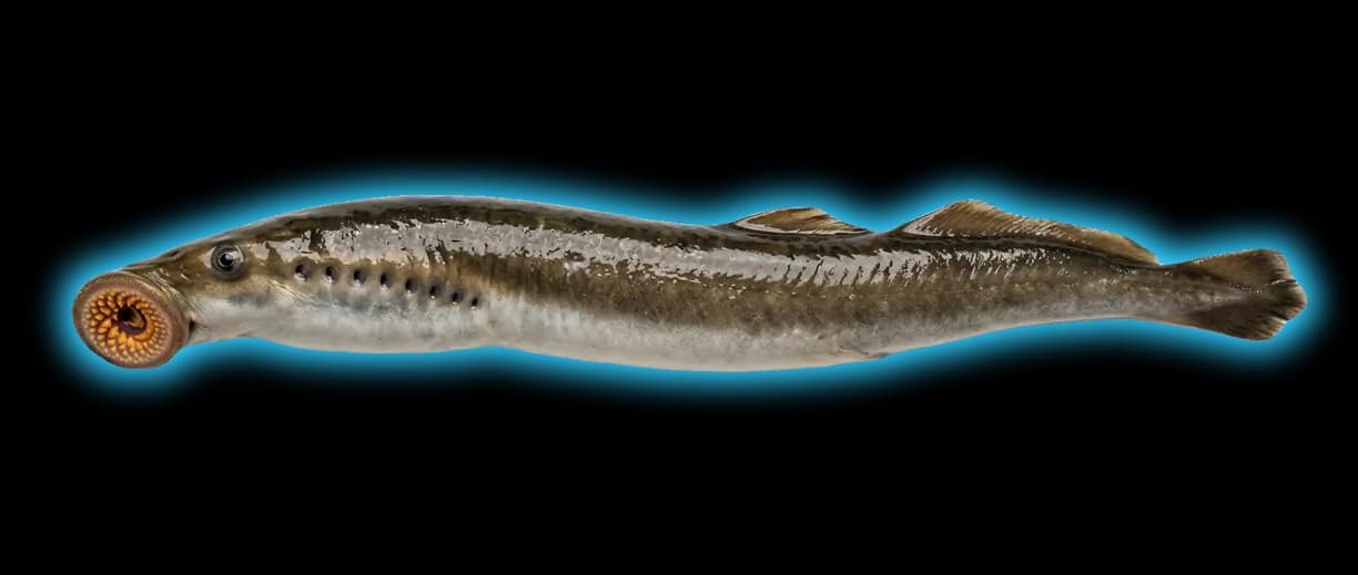 Pacific Lamprey (Entosphenus tridentatus)