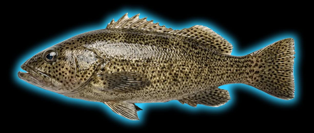 Spotted Sand Bass (Paralabrax maculatofasciatus)