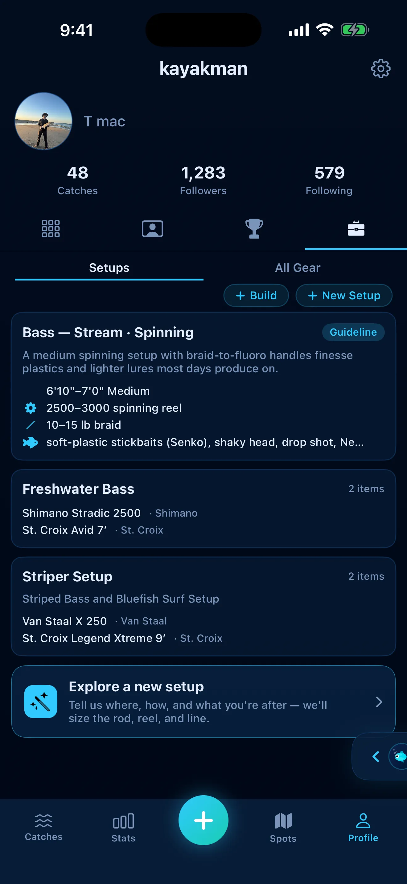 Intelligent Gear Engine, Your whole tacklebox, in one place