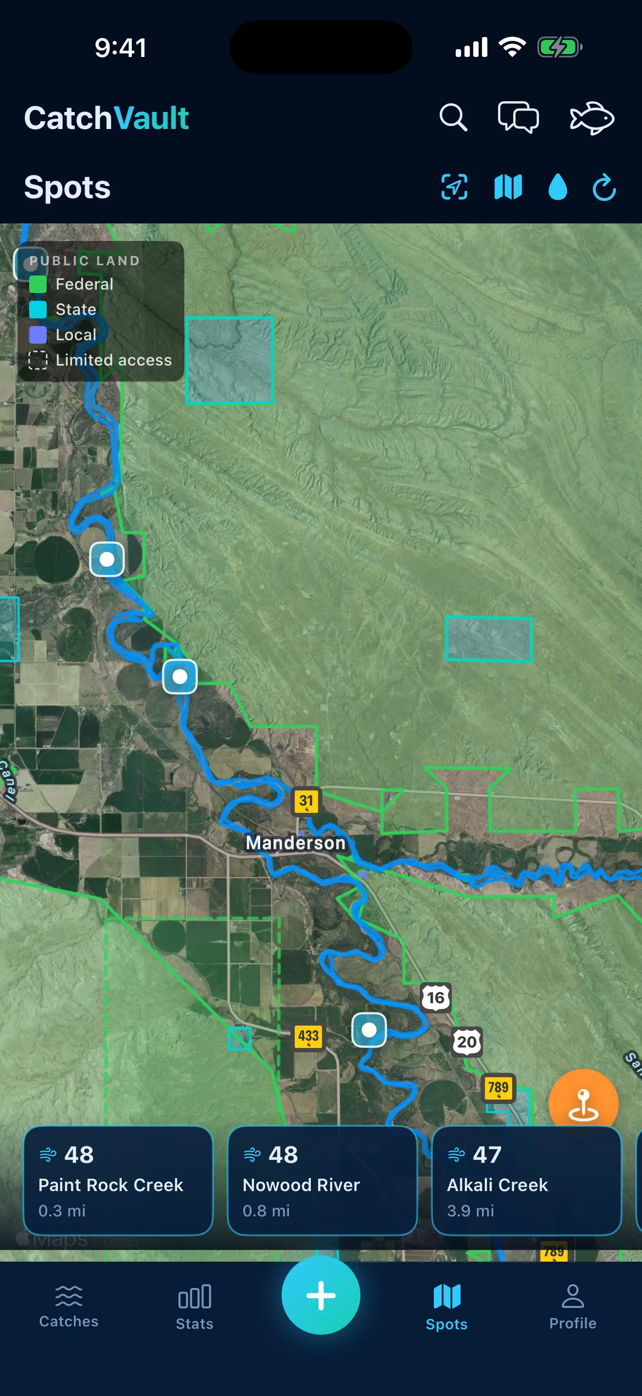 Public & Private Land screenshot